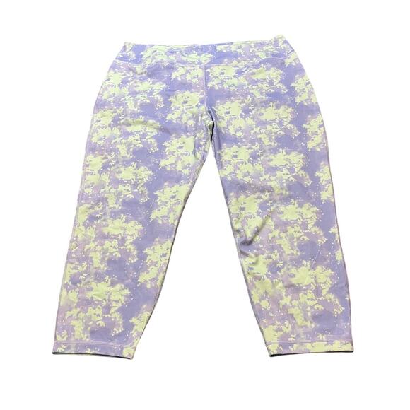 Vineyard Vines Skip Monday Surf Crystal Printed Performance Leggings 3X NWT - Picture 1 of 8